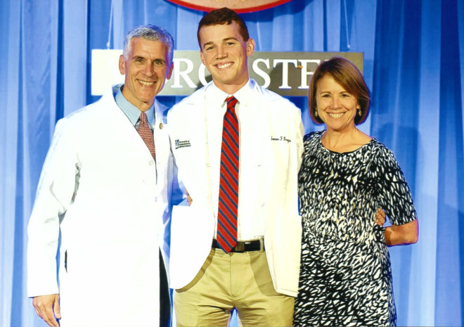 Donna Grogan and her son Conor.