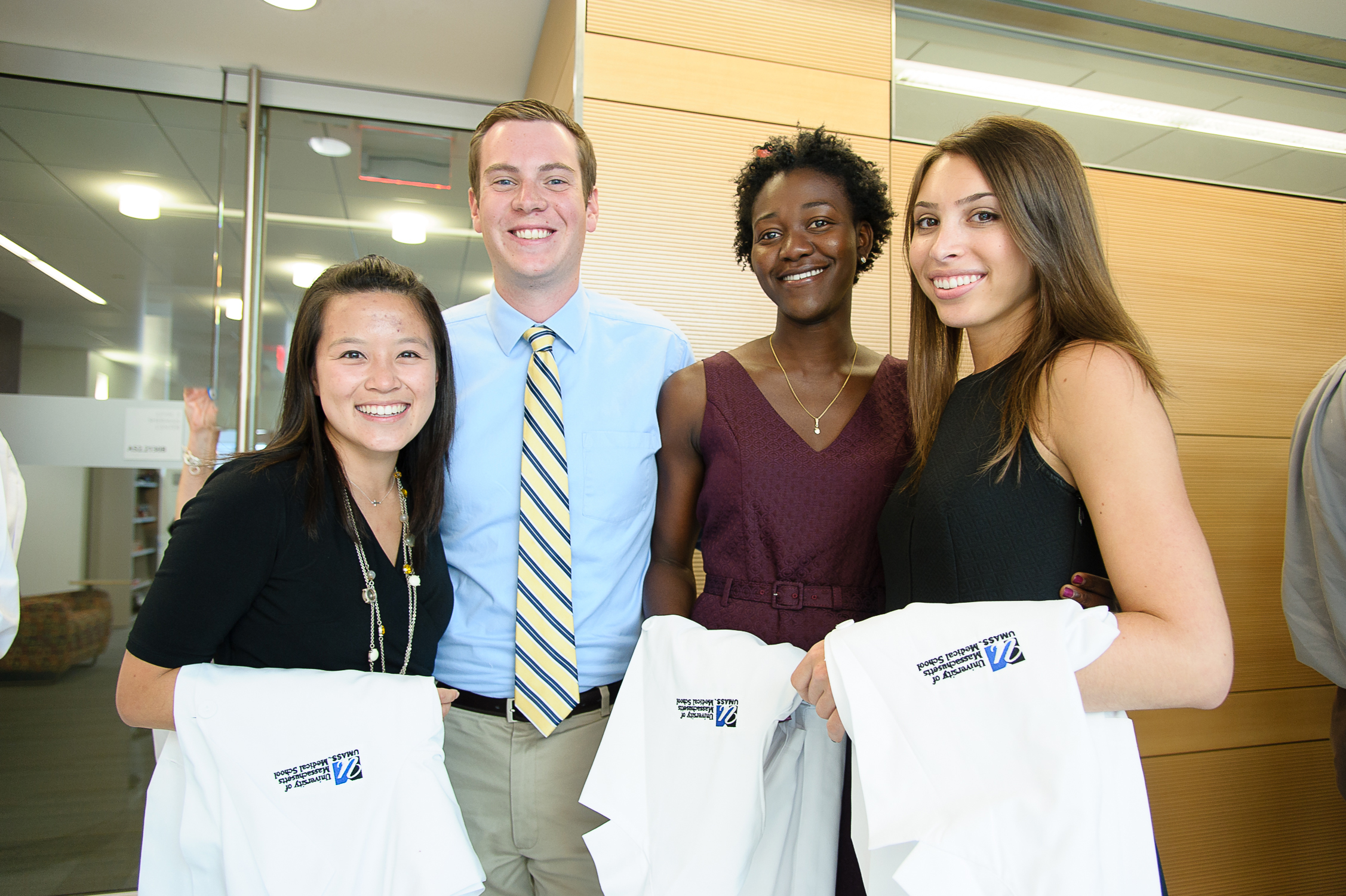 white coat students