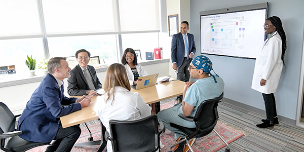 Faculty and trainees in the Program in Digital Medicine at UMass Chan Medical School