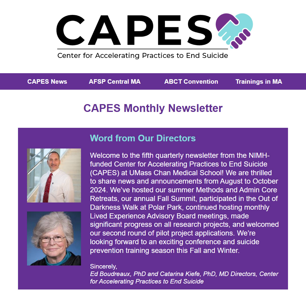 CAPES Q4 2024 Newsletter Thumbnail