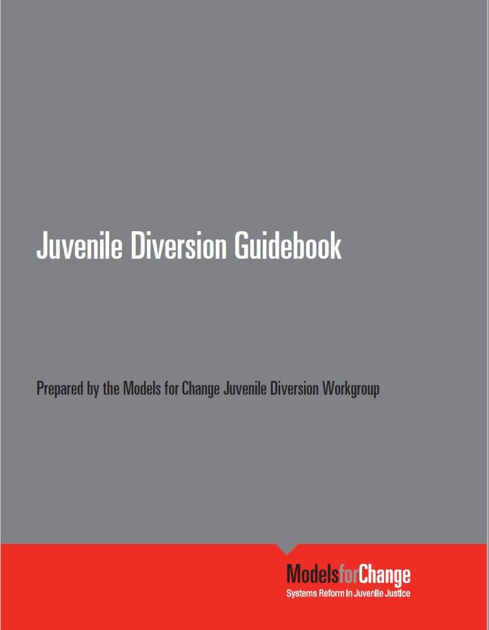 red and grey cover of guidebook