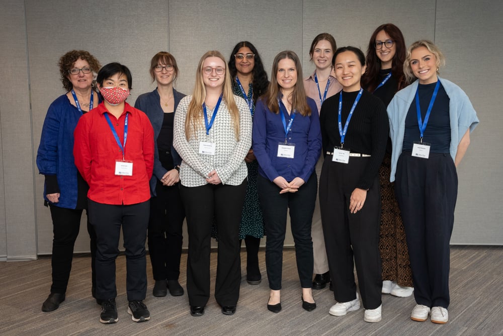 Group shot of 2024 media fellows