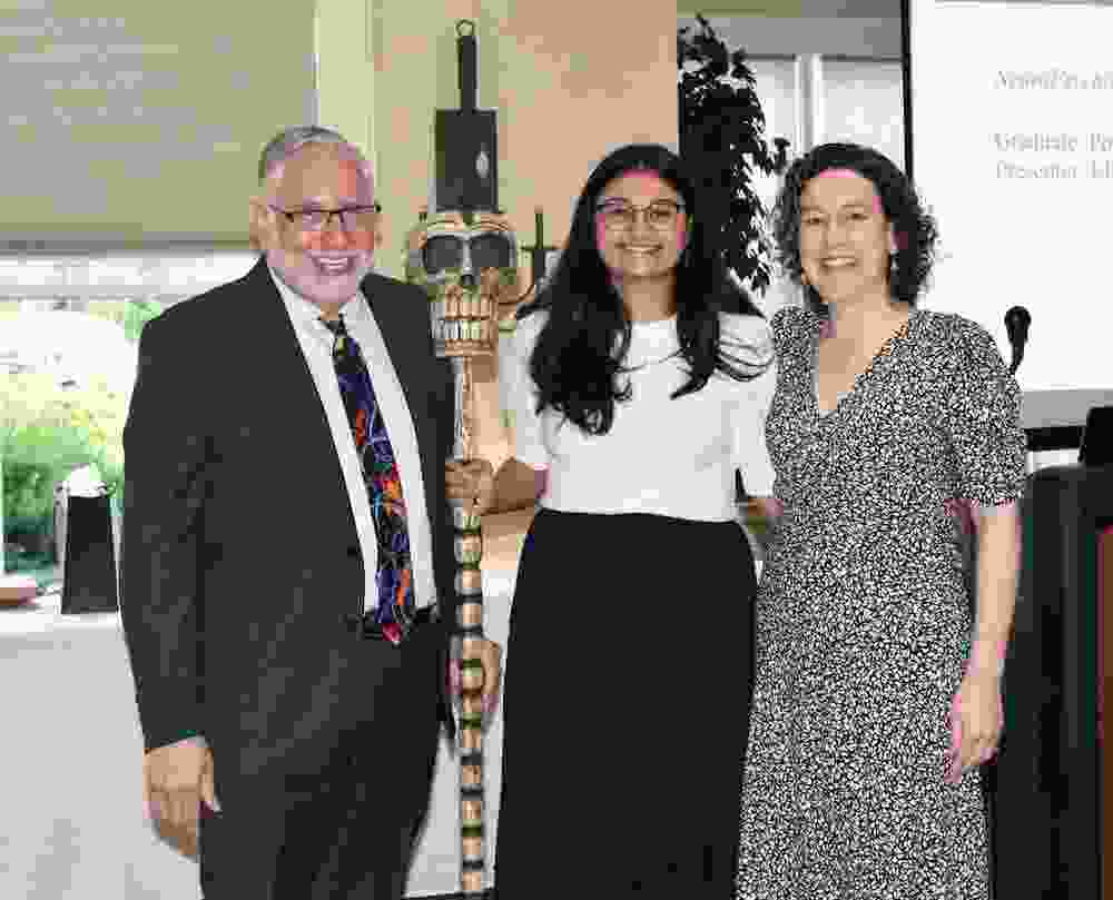 Sheldon Benjamin, Pooja Modi, and Elizabeth DeGrush 