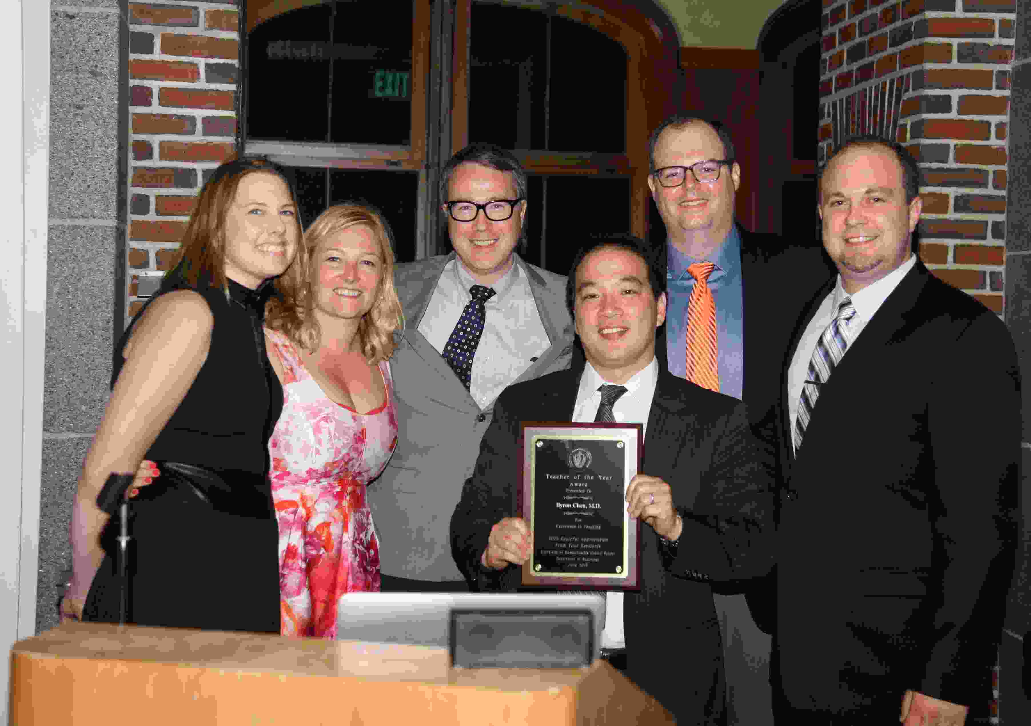 Drs. Kristina Nowitzki, Lacey McIntosh, Matthew Dattwyler, Byron Chen, Glen Hoots, & J. Paul Nielsen