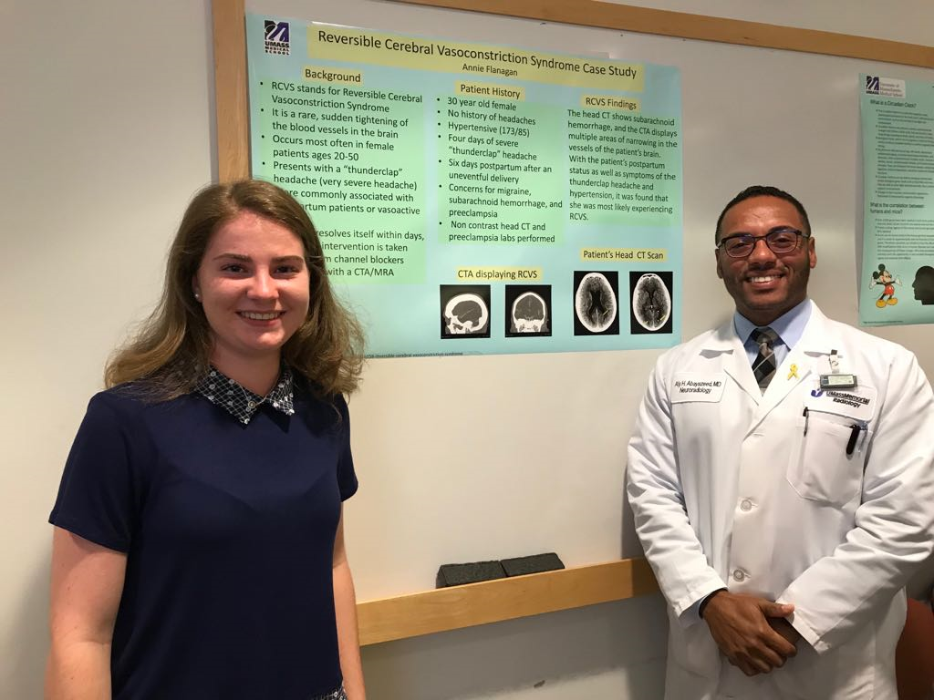 Annie Flanagan and Aly Abayazeed, MVChB - UMass Chan Medical School