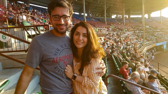 Radiology Residents at Paw Sox Game