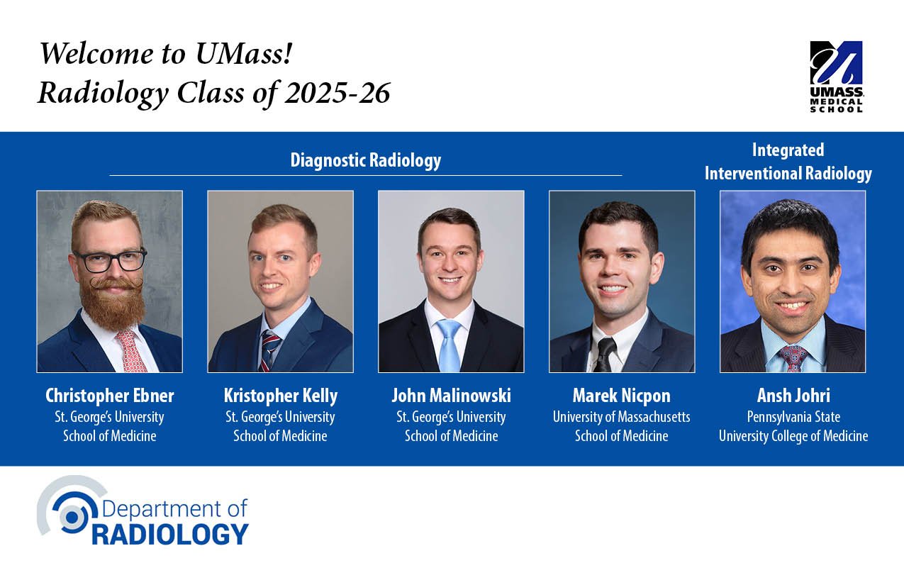 New Radiology Residents 2021