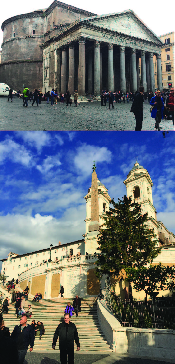 Pantheon-Spanish Steps